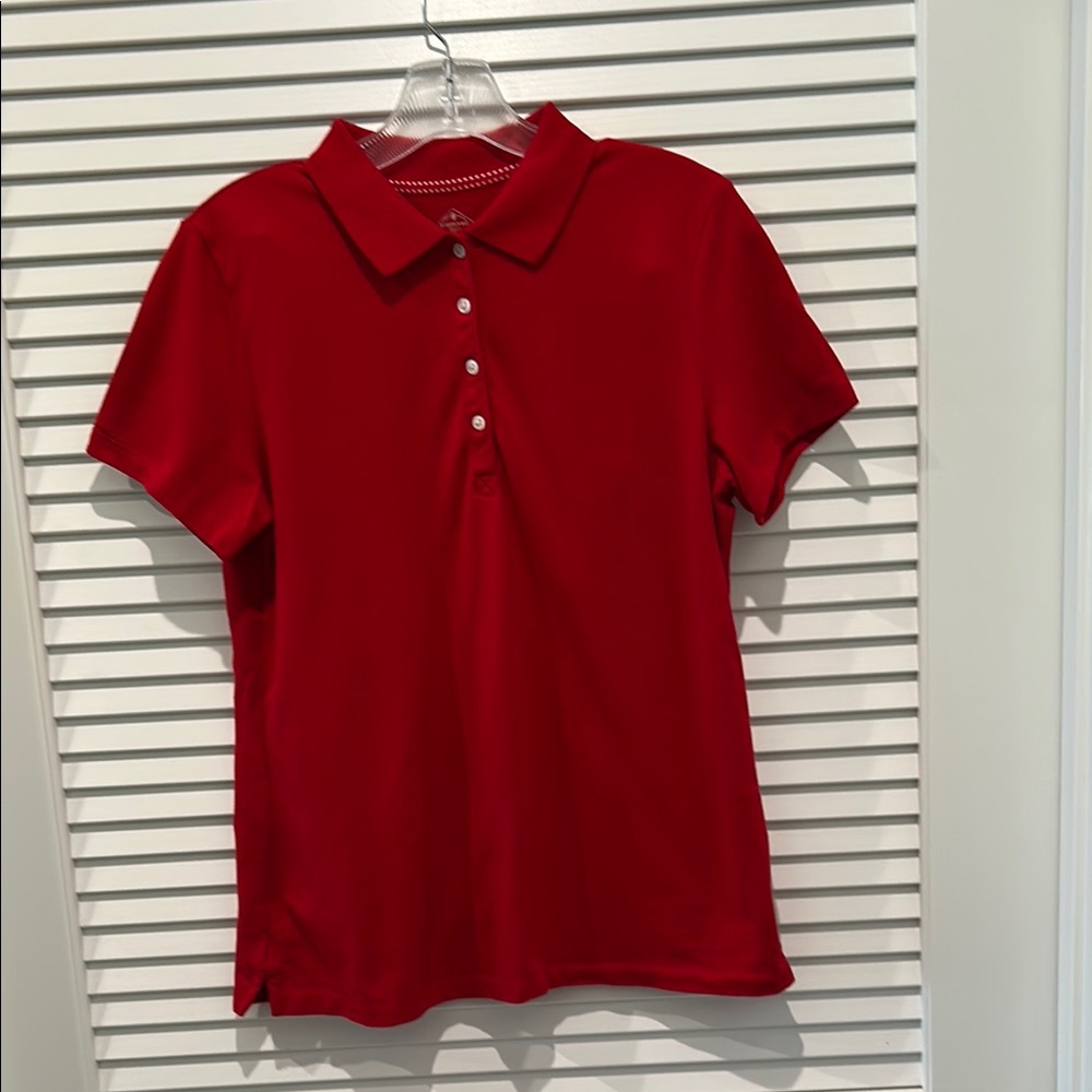 St. John's Bay Red Polo Shirt